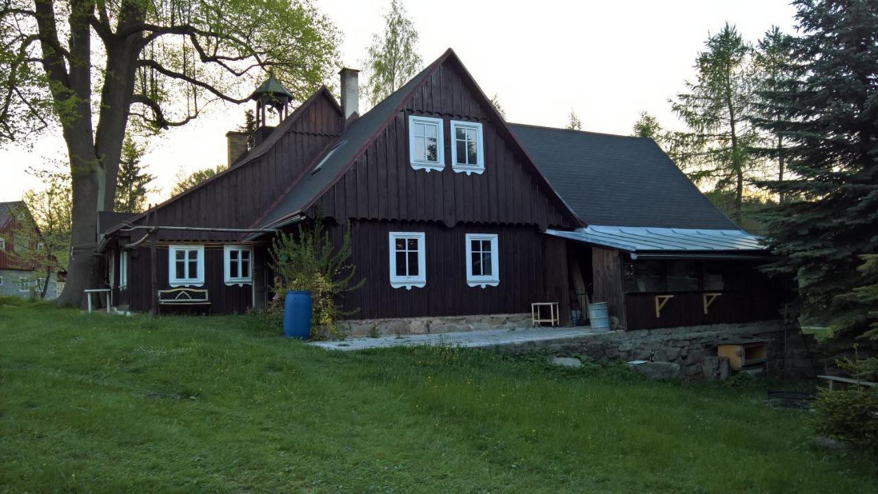 Chata V Srdci Krkonos Villa Kořenov Exterior foto
